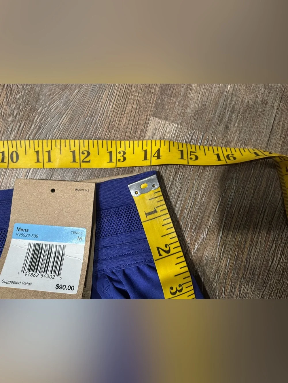 Nike measurements inches